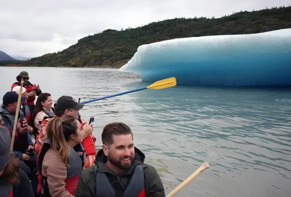 Mendenhall Lake Canoe Adventure
