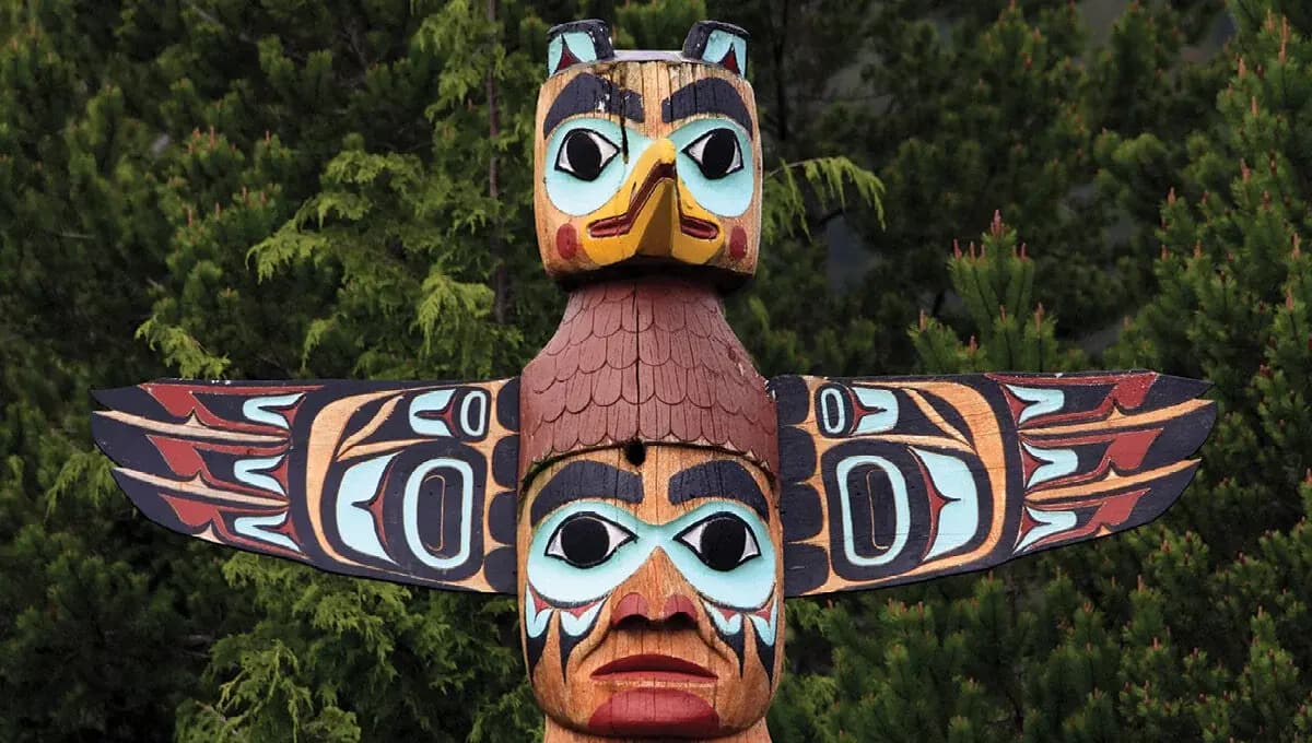 Totem Bight & Rainforest Canoe