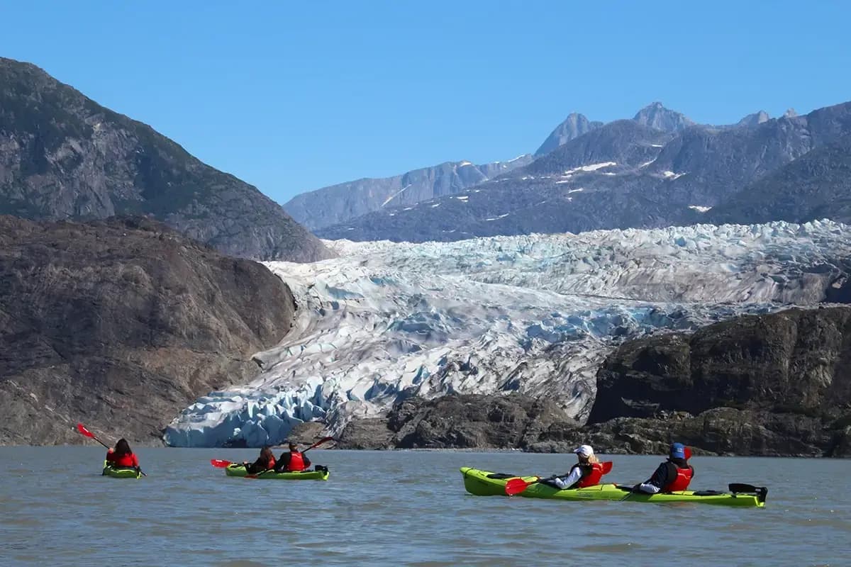 Mendenhall Lake Kayaking Adventure