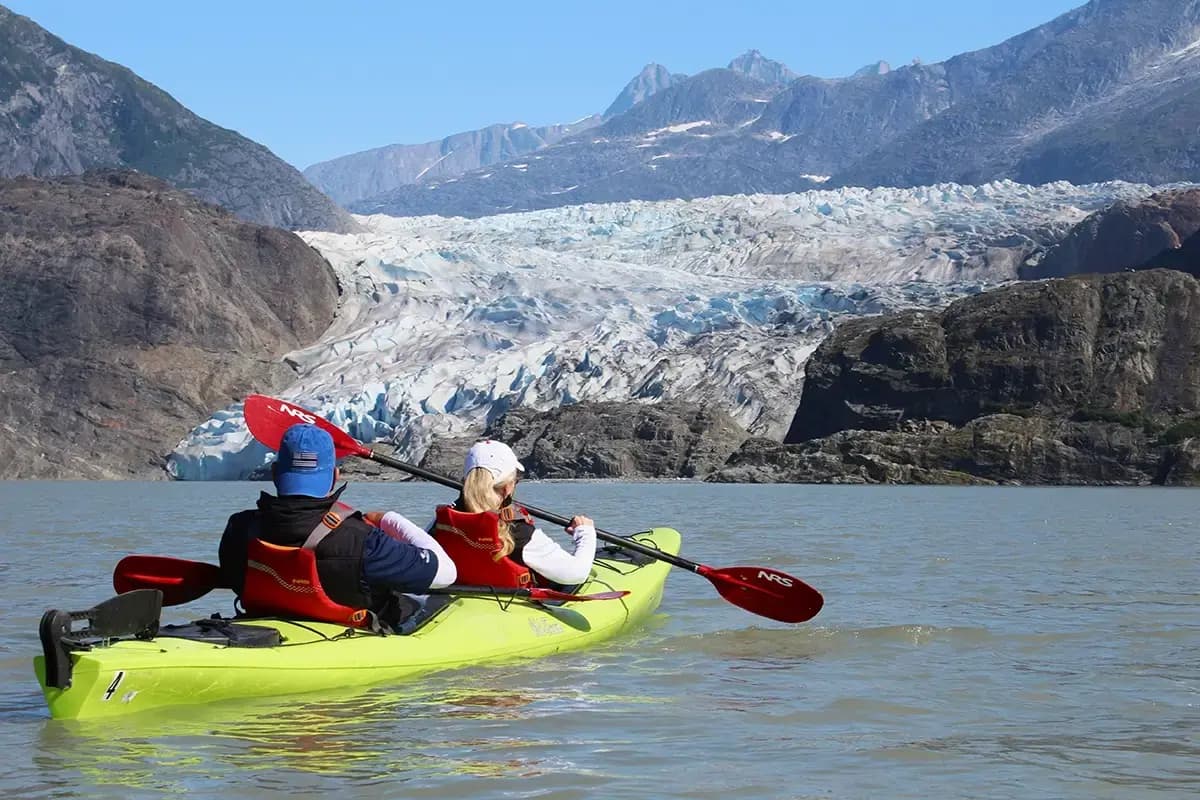 Mendenhall Lake Kayak & Salmon Bake