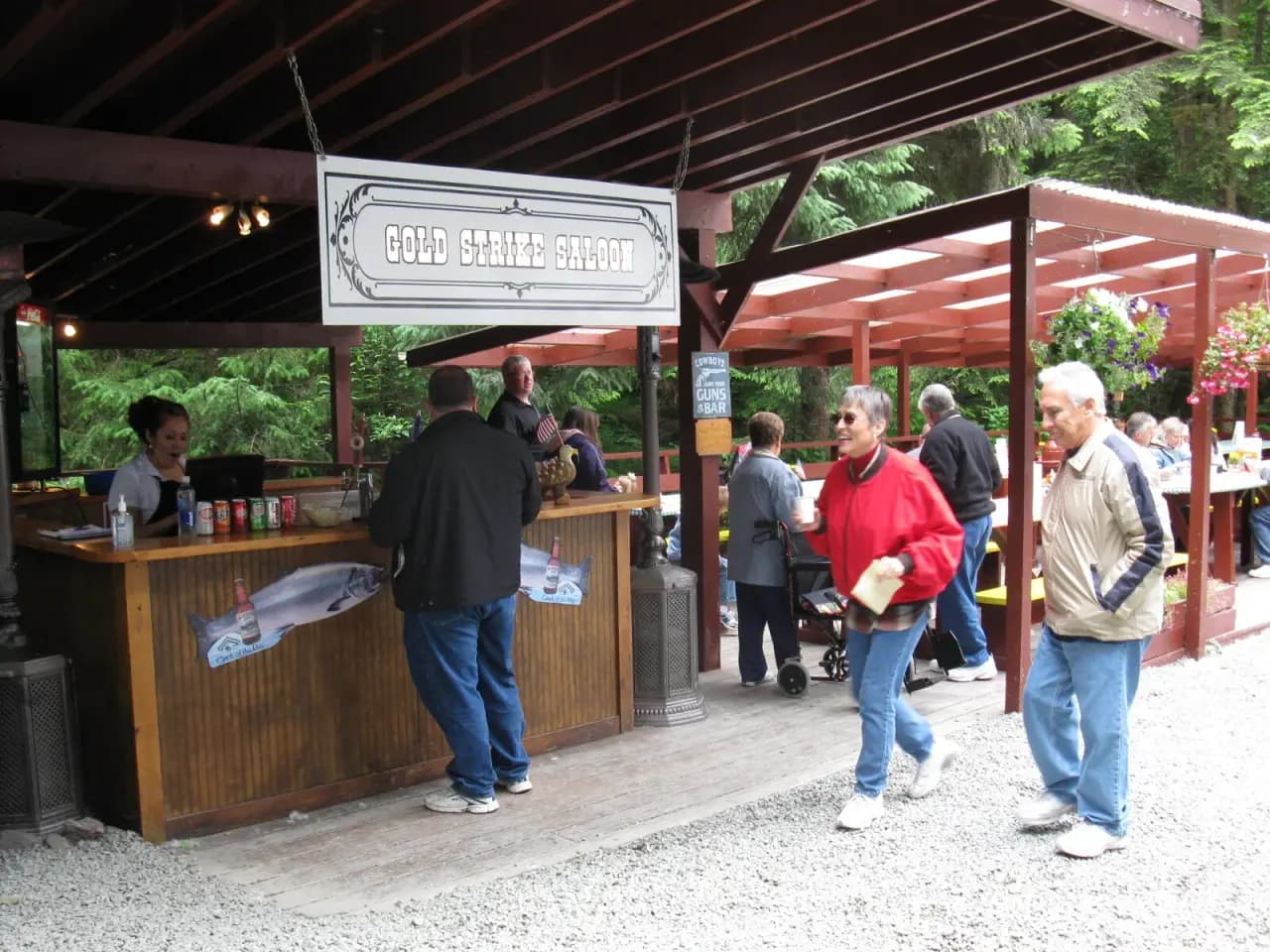 Gold Panning & Salmon Bake