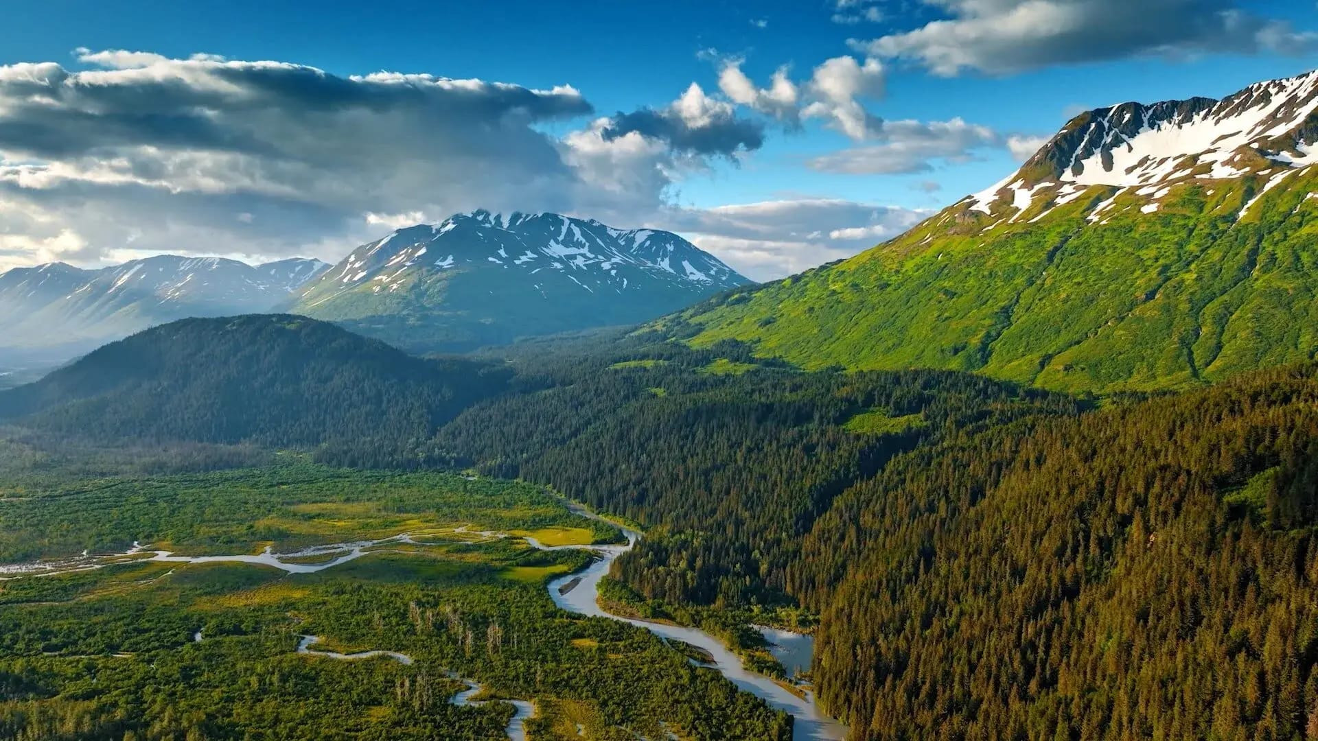 Alaska mountain landscape