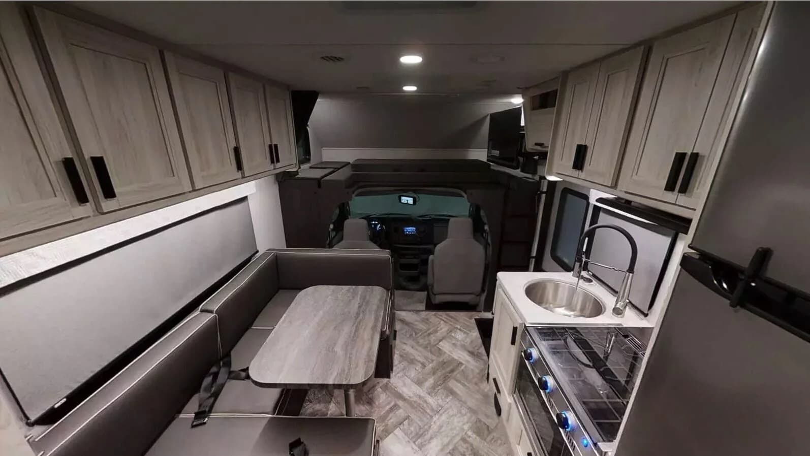 Sunseeker 2350 LE interior facing cab