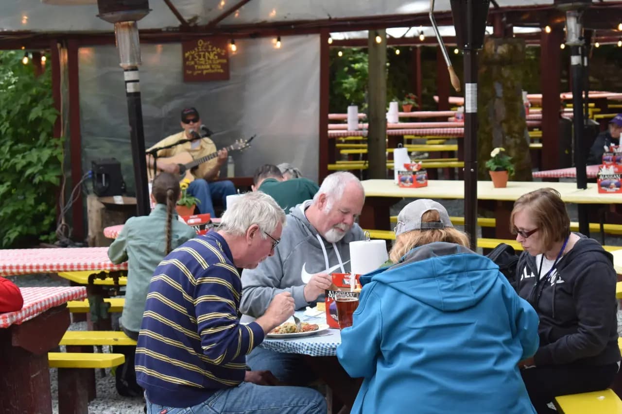 Gold Panning & Salmon Bake